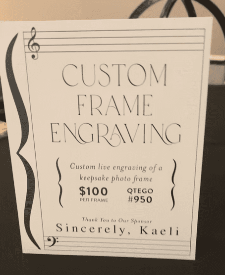 Live Engraving Brand Activation in Orlando