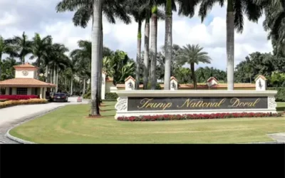 Wedding Live Personalization at Trump Doral in Miami, FL